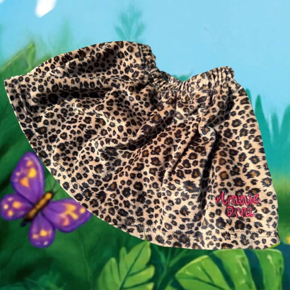 The Wonderful World of Disney Minnie Diva Leopard Print Skirt 18M